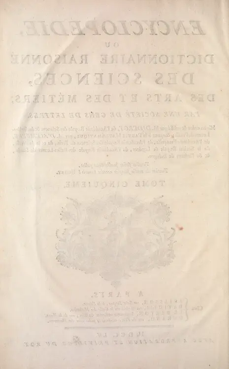 t.5 (1755) - Encyclopédie, ou, Dictionnaire raisonné des sciences