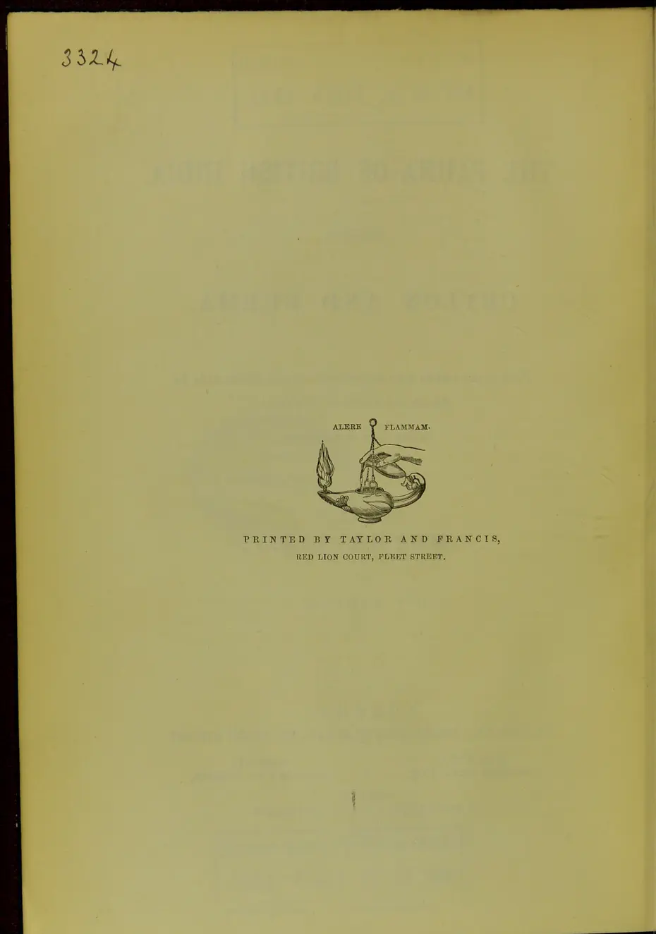 Moths - Vol. I - The Fauna of British India, including Ceylon and