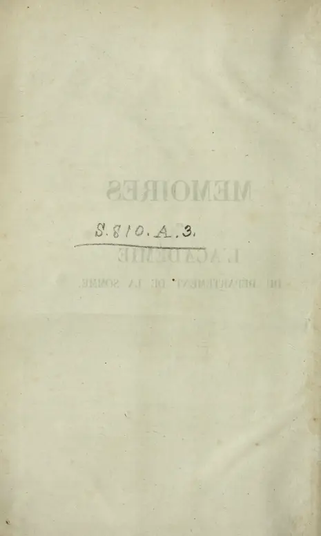 t.3 (1838) - Memoires de l'Academie des Sciences (Agriculture