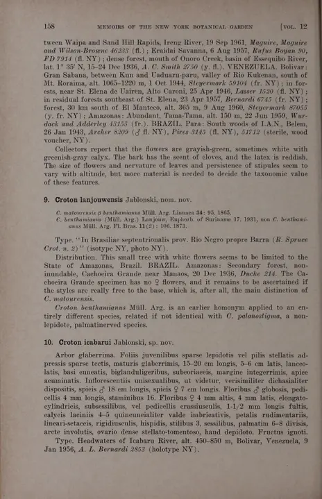 v.12 1964-1965 - Memoirs of the New York Botanical Garden