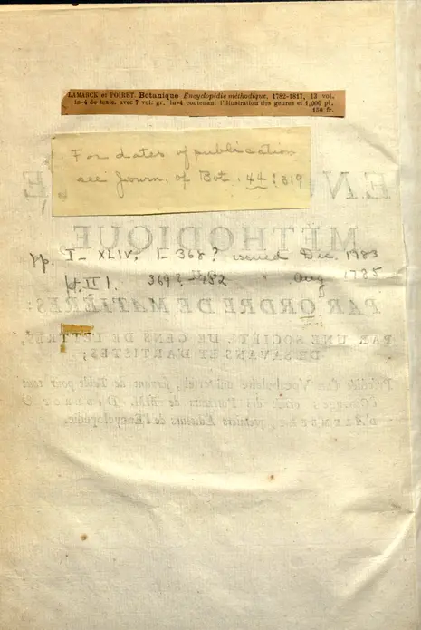 t.1 (1783) - Encyclopédie méthodique. Botanique - Biodiversity