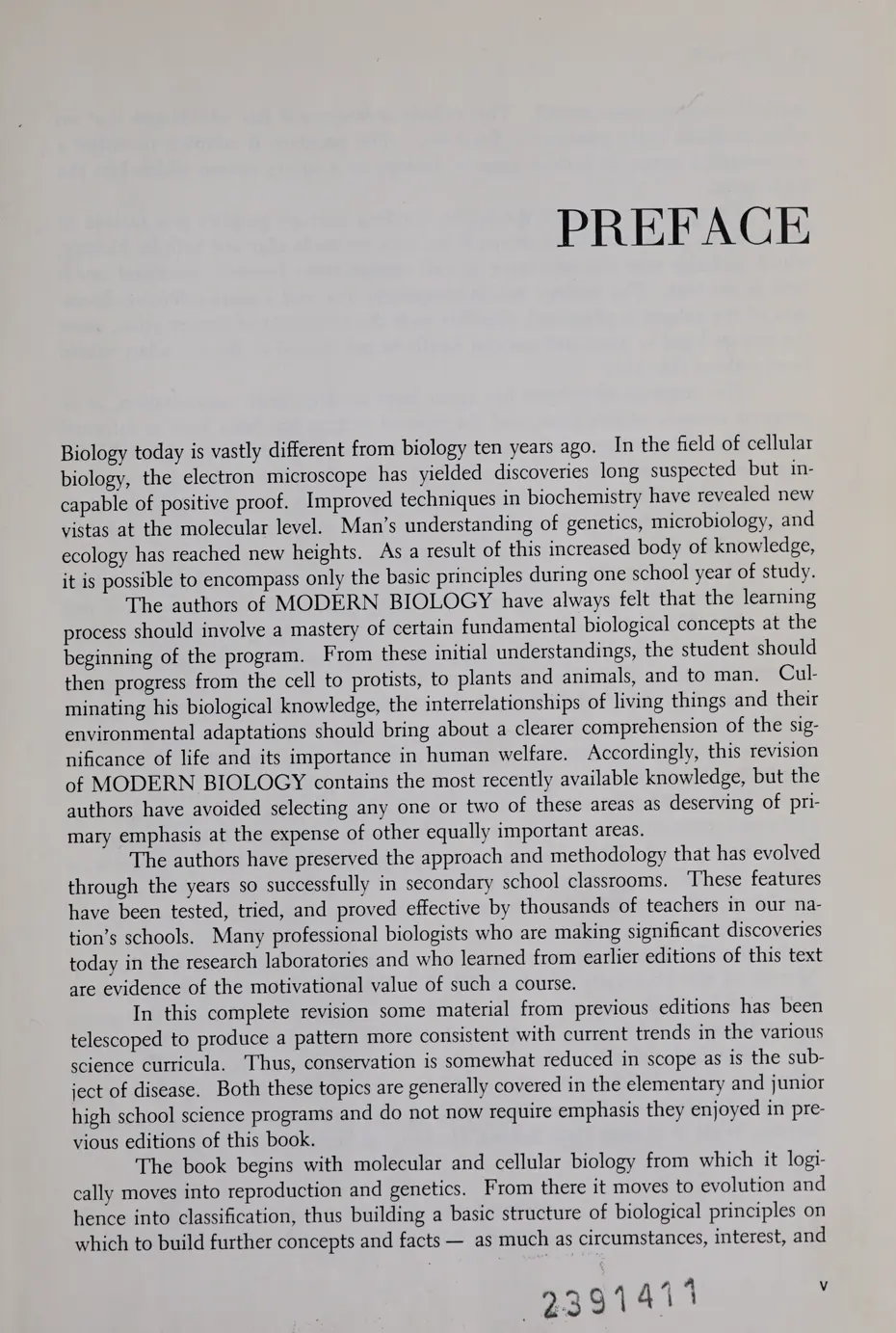 Modern biology - Biodiversity Heritage Library
